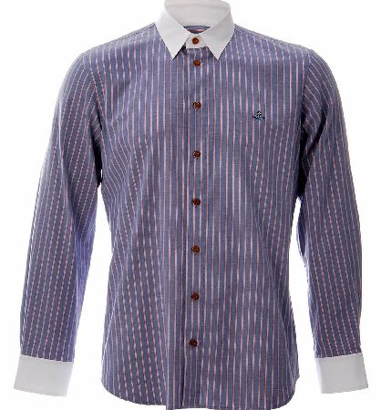 Vivienne Westwood Contrast Pinstripe Shirt
