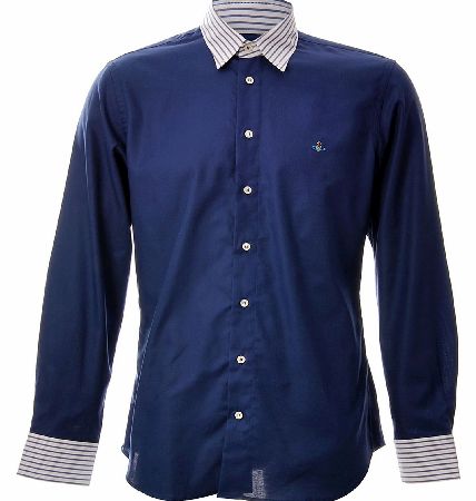 Vivienne Westwood Contrast Stripe One Button Shirt