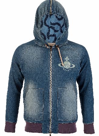 Vivienne Westwood Denim Campus Parka Indigo
