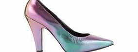 Vivienne Westwood Iridescent leather court shoes