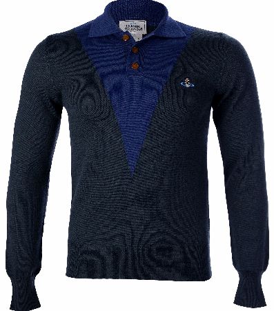 Vivienne Westwood Knitted Long Sleeve Polo