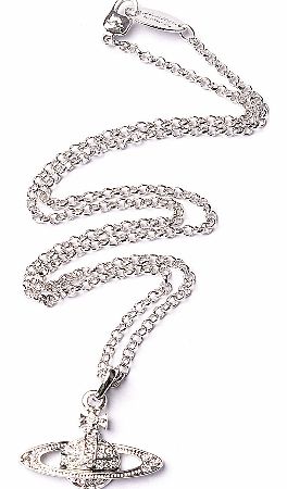 Vivienne Westwood Mini Bas Relief Silver Pendant