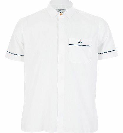 Vivienne Westwood Poplin Short Sleeve Orb Shirt