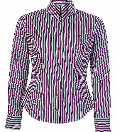 Vivienne Westwood Red Label 3 Button Striped Shirt
