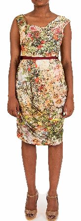 Vivienne Westwood Red Label Floral Ruched Satin