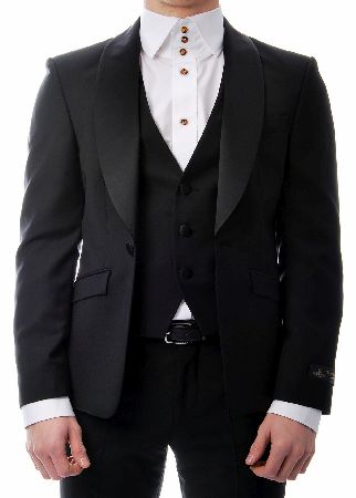 Vivienne Westwood Waistcoat Insert Satin Blazer