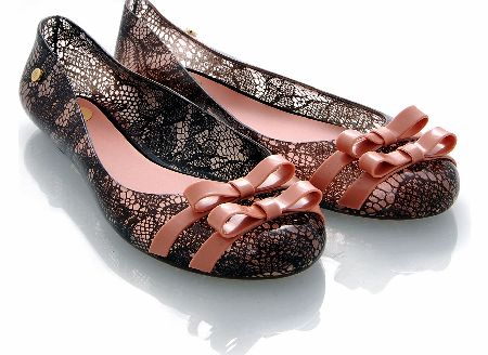 Vivienne Westwood x Melissa Blush Lace Flats