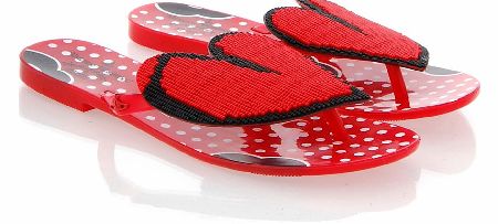 Vivienne Westwood X Melissa Harmonic Heart Red