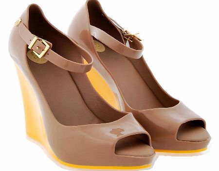 Vivienne Westwood X Melissa Prism Contrast Toffee