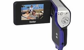 Vivitar DVR850WHD Digital Camcorder - Purple (8.1MP, 2.4 inch TFT, 4 x Digital Zoom)