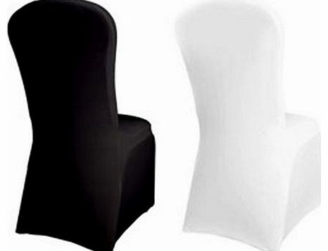 Vivo Black Spandex Lycra Chair Cover Black Covers Banquet Wedding Reception Party