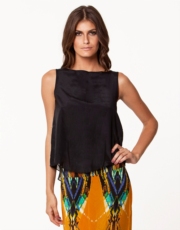 Solid Black Layla Blouse