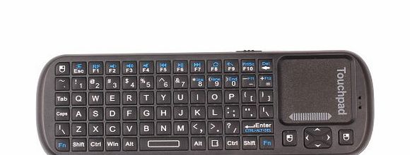 Vktech 2.4GHz 10M Wireless USB Handheld Keyboard with PC Android TV