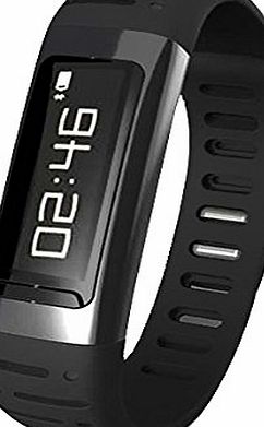Vktech U9 Bluetooth Smart Wrist Watch Waterproof Sports Bracelet for Smartphones (Black)