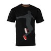 Spectro 3 Burgundy Shoe T-Shirt (Black)