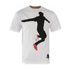 Spectro 3 Burgundy Shoe T-Shirt (White)