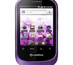 Vodafone 858 Smart Purple Android / Touch Screen / Mobile Phone on Vodafone Pay As You Go / Pre-Pay / PAYG