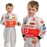 vodafone McLaren Mercedes 08 Kids Team Overalls