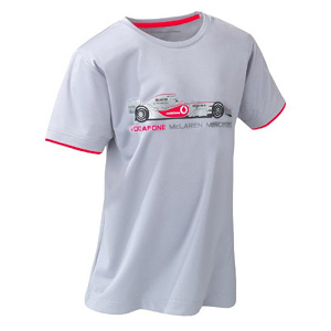 vodafone McLaren Mercedes kids car T-shirt -