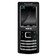 Vodafone Nokia 6500c Mobile Phone Black