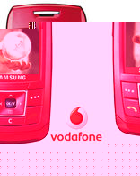 Vodafone SAMSUNG E250 Pink Vodafone ANY NET PAY AS YOU TALK