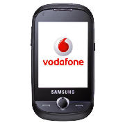 Vodafone Samsung Genio Slide Black/Red