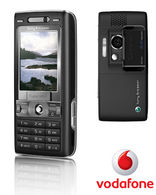 Vodafone SONY ERICSSON K800i Vodafone ANY NET PAY AS YOU TALK