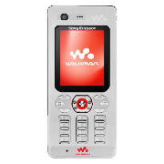 Vodafone Sony Ericsson W880i Mobile Phone Silver