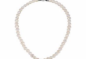 Vogue 0.9cm Lulu white pearl necklace