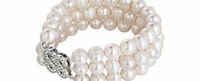 Vogue 0.9cm Viola freshwater pearl bracelet