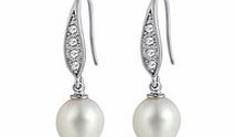 Vogue 2.7cm Lustere pearl drop earrings