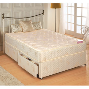 Vogue Beds Vogue Jasmine 2FT 6 Small Single Divan Bed