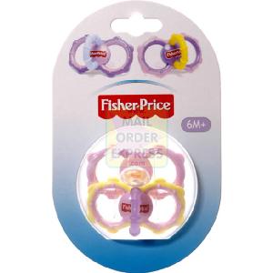 Vogue International Fisher Price Silicone Childsoother Pastel