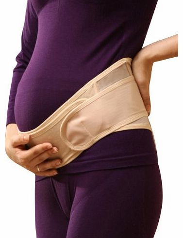 Vogue of Eden Nude Maternity Support Belt during pregnancy-and after