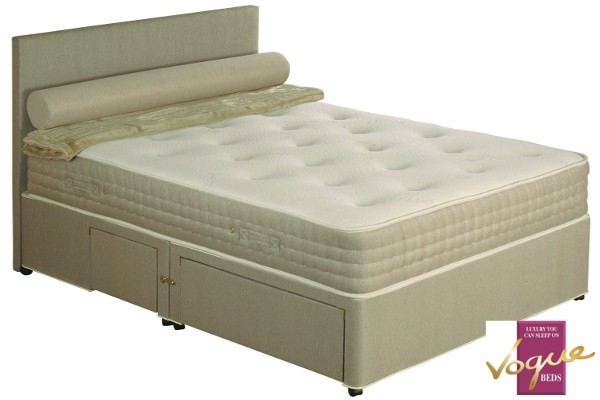 Vogue Ortho Caress 1500 Pocket Divan Bed