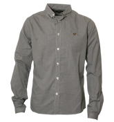 Voi Jeans Black Check Long Sleeve Shirt (Luther)