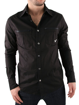 Voi Jeans Black Delay Shirt
