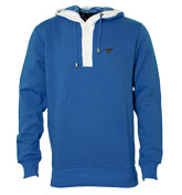 Blue Hooded Sweatshirt