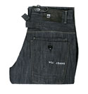 Dark Denim Worker Style Jeans (Yoshi)