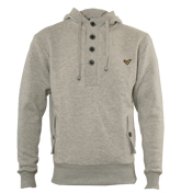 Grey Hooded Sweatshirt (Logan)