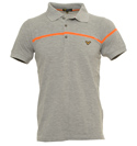 Voi Jeans Grey Pique Polo Shirt