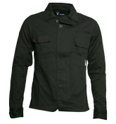 Jeeves Black Over-Shirt