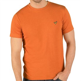 Voi Jeans Mens Hartford Marl T-Shirt Burnt Orange