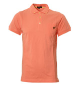 Voi Jeans Orange Pique Polo Shirt