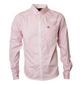 Voi Jeans Pink and White Pin Stripe Long Sleeve