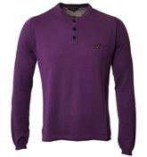 Voi Jeans Purple Button Fastening Sweater (Claim)
