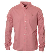 Voi Jeans Red Check Long Sleeve Shirt (Luther)