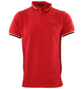 Voi Jeans Red Pique Polo Shirt (Redland)