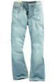 relaxed-fit straight leg jeans