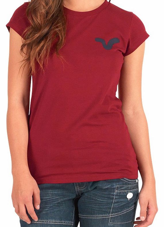Womens Aubrey T-Shirt Ruby Red